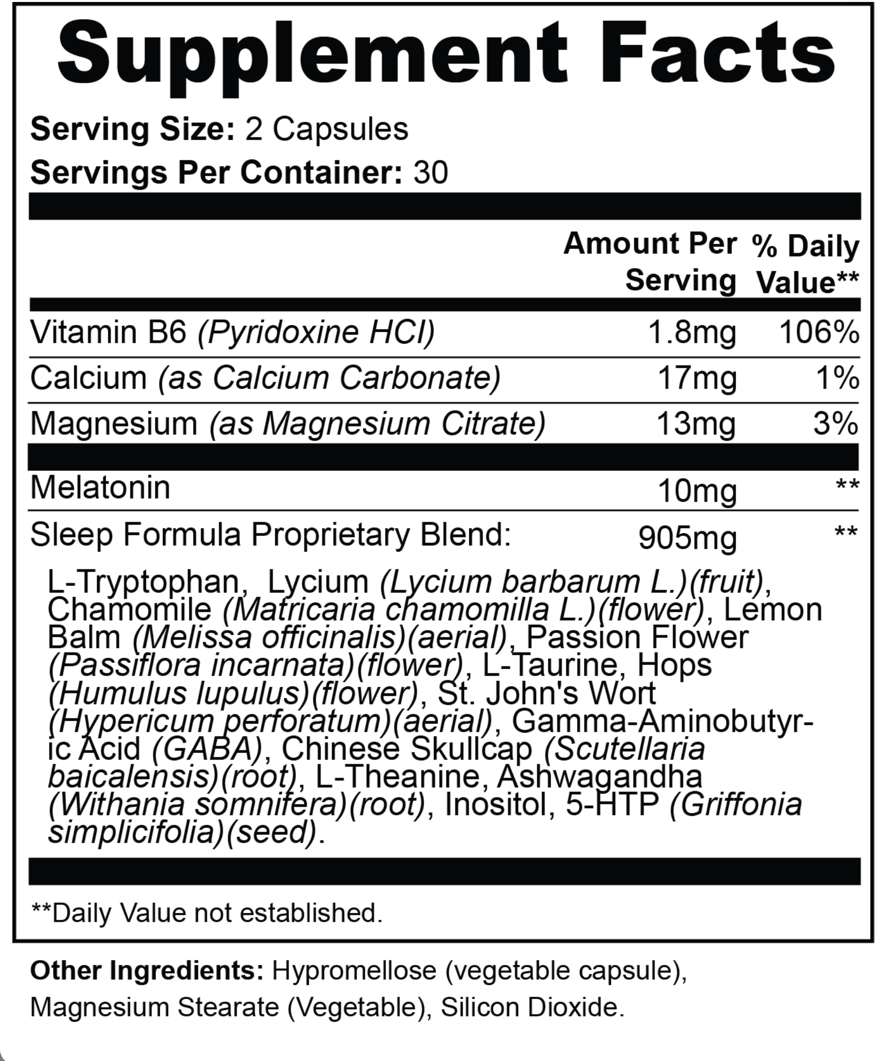 Thriver Sleep Support